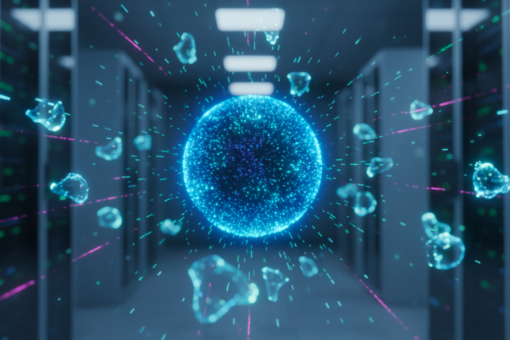 Orchestrazione di agenti AI enterprise che interagiscono con sistemi aziendali